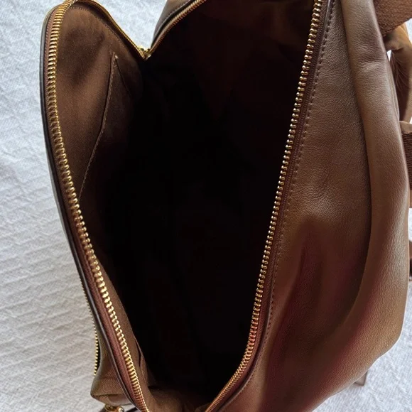 Coach Signature Brown Backpack - Picture 3 of 5